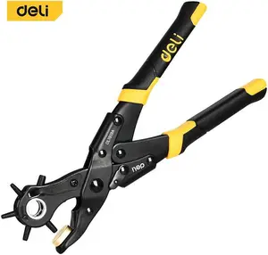 Newegg Delivery-Revolving Punch Plier Kit, Leather Hole Punch Set for Belts, Watch Bands, Straps, Dog Collars, Saddles, Shoes, Fabric, Heavy Duty Rotary Puncher, Multi Hole Sizes Make