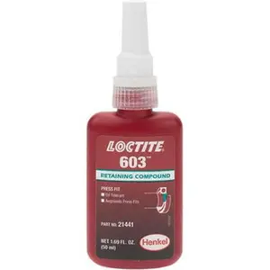 Loctite Threadlockers & Retaining Compounds 603 50ML BOTTLE LOCTITE RETAINNG COMPOUND 231099
