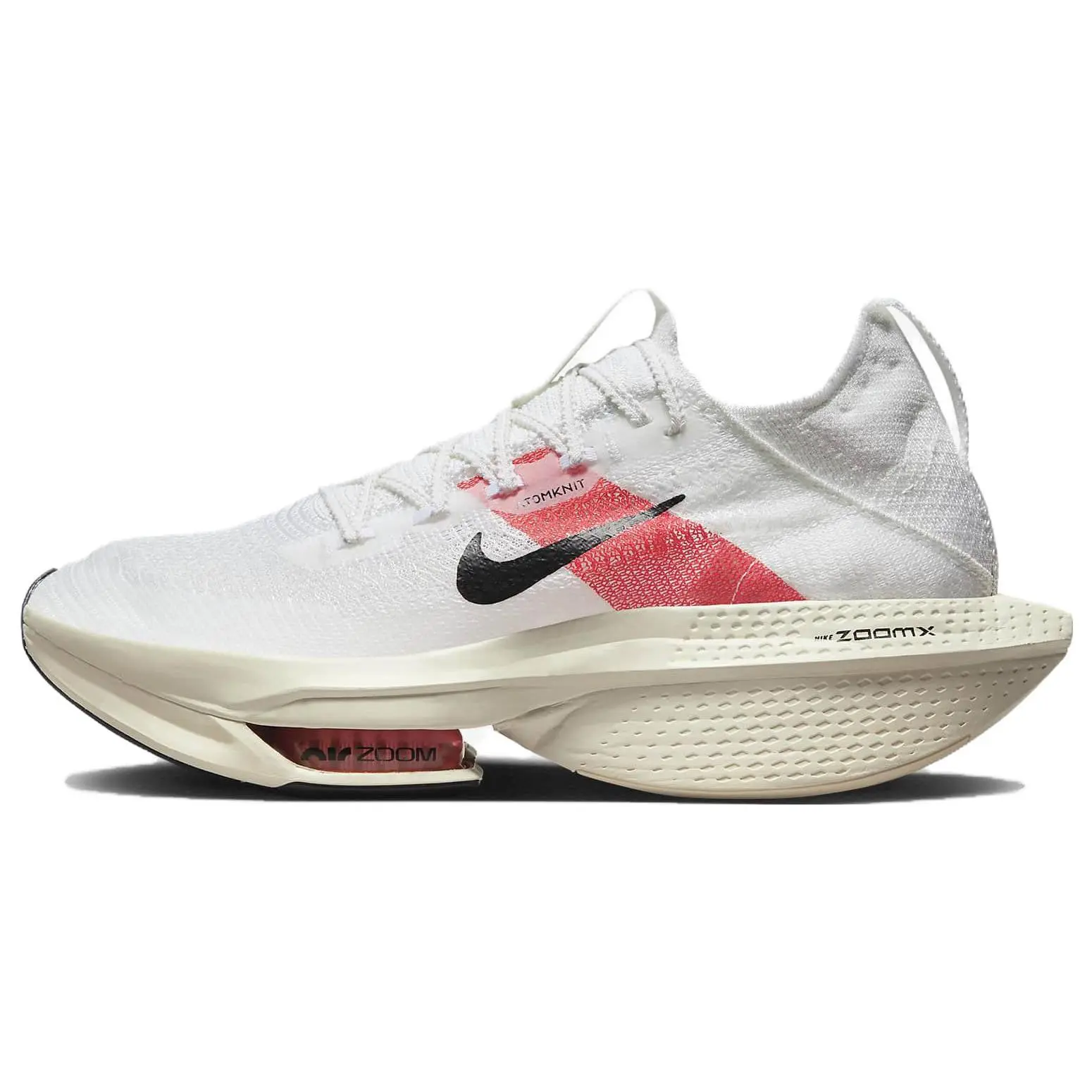 Nike Air Zoom Alphafly Next 2 Ek Eliud Kipchoge Paris 5K Cushioned Durable Running Shoes Unisex White FD6559-100