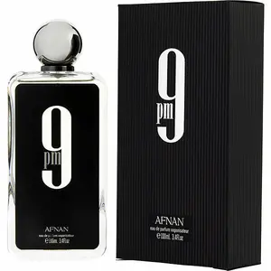 Afnan 9 PM (Black Box) Amber Vanilla fragrance for men 100ml Afnan 9 PM (Black Box) Amber Vanilla fragrance for men 100ml