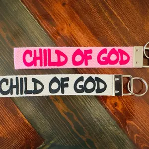 Child of God Wristlet keychain, trendy Christian keychain