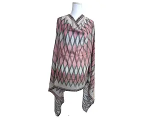 Feather Light Pashmina Shawl [Pink]