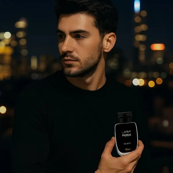 Rasasi Hawas Black for Men 100ml 3.4 FL.OZ Regular Edition Eau de