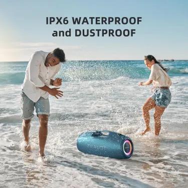 【 ZEALOTs S78 】 Bluetooth Speaker, 100W Wireless Outdoor Speaker with Subwoofer, IP67 Waterproof, RGB Ambient Light, PowerBank, Bluetooth 5.2 Camping, Beach, Gift DSP, Portable Mobile Power Supply, Supports 15 Hours Continuous Playback.
