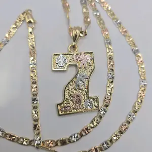 SEVEN POWERS NECKLACE CUTE  style gold plated CHAIN three colors fashion style