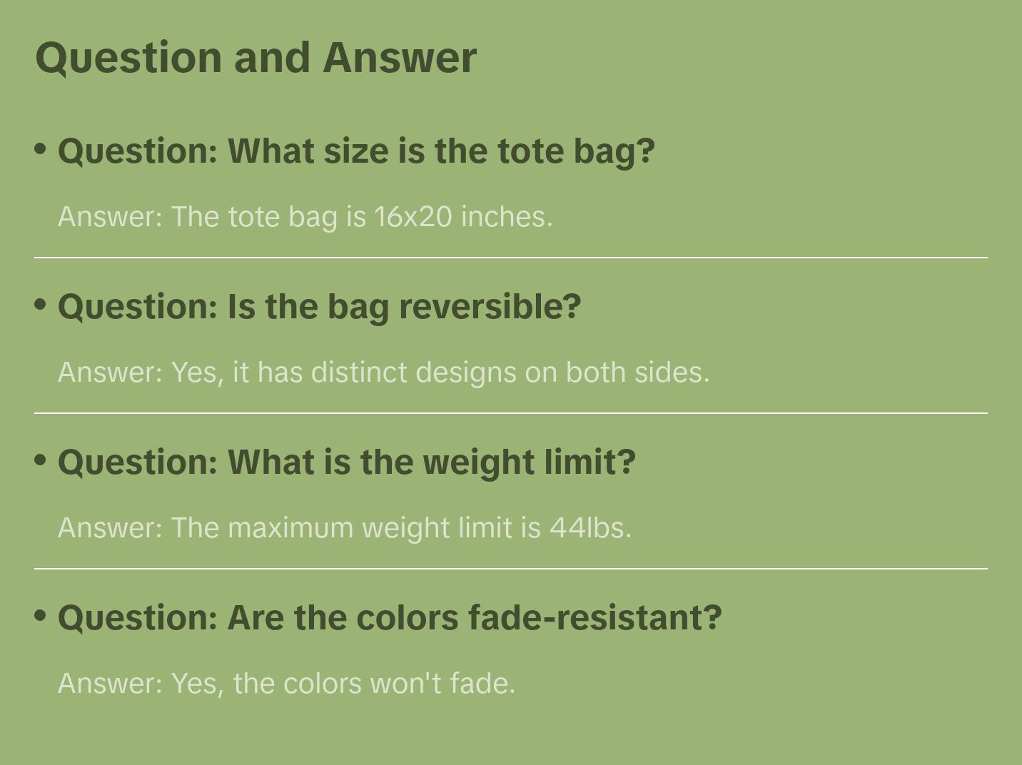 Tubby Melon Large Tote