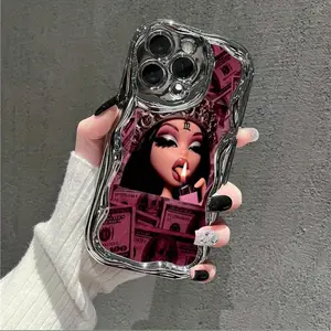 Creative Money Pattern Phone Case, Anti-drop Cellphone Protective Case, Total Protective Shockproof Mobile Phone Cover for iPhone 16/15/14/13/12/11/Plus/Pro Max, Casing, Accessories