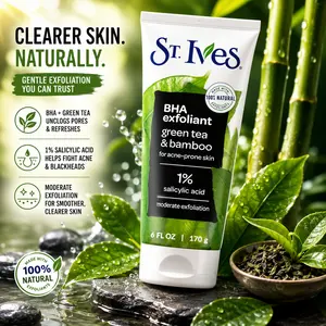 Green Tea Face Scrub – Gentle Exfoliating Scrub for Smooth Clear Skin