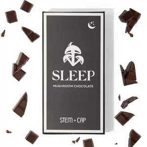 Stem+Cap Sleep Mushroom Chocolate Bar