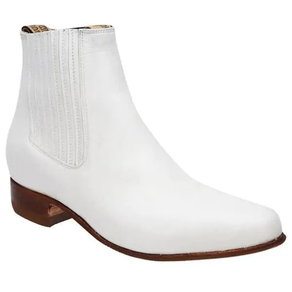 Botines Charros Hueso para Hombre Western