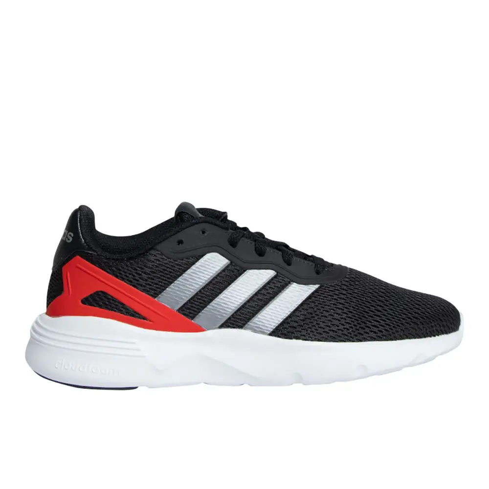 adidas Mens Nebzed Cloudfoam Lifestyle Running Sneakers Shoes - Black