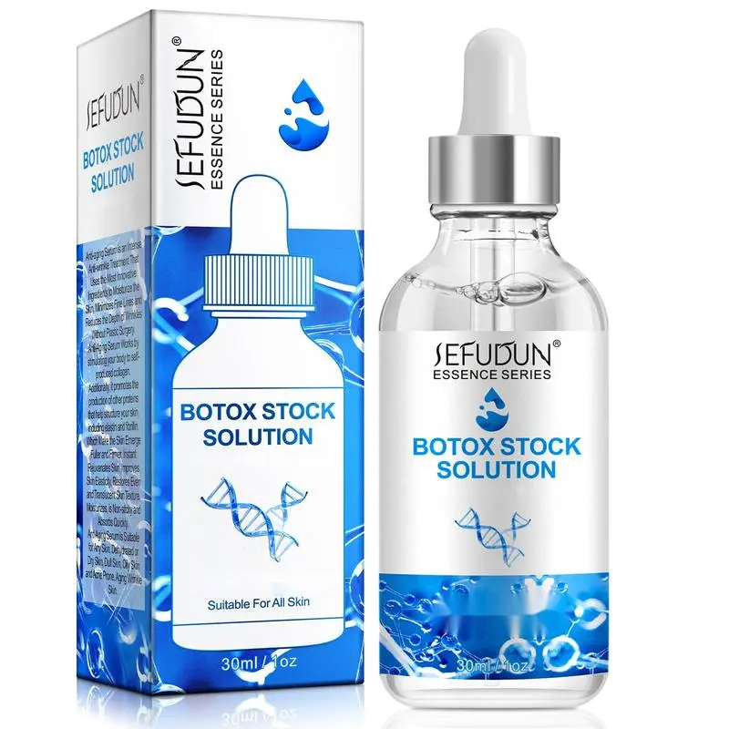Sefudun Botox Stock Solution Serum Vitamin C Facial Serum for Face 30ml 1oz Essence Series Skincare Comfort Gentle Effective Treatment