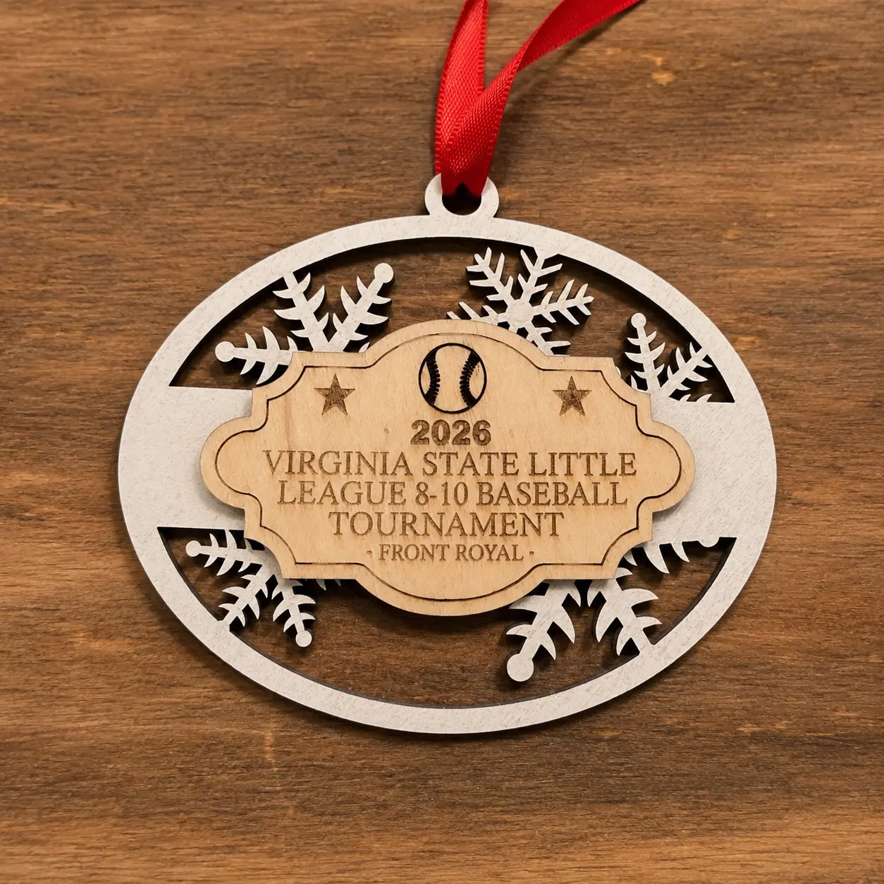 2026 Virginia State Little League Front Royal Ornament