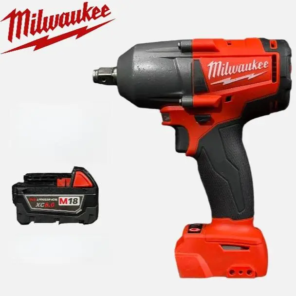 Milwaukee M18 3-in-1 Hand Tool Kit - 900Nm Impact Wrench, Tire Inflator,Anti-Stuck Lug Nut Fix, Flat Tire Repair Solution