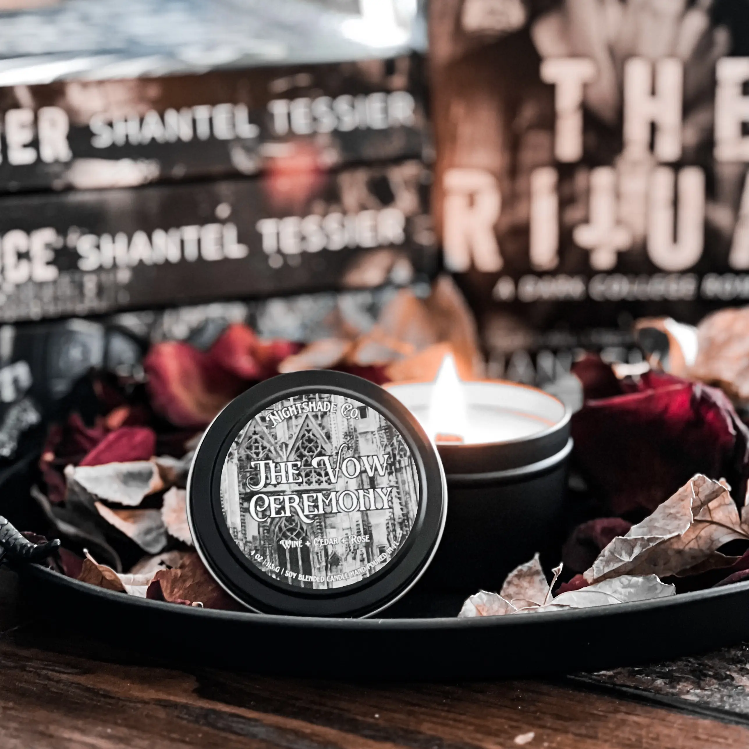 The Vow Ceremony sorting candle | Shantel Tessier LORD series Decor Hand Jar Light