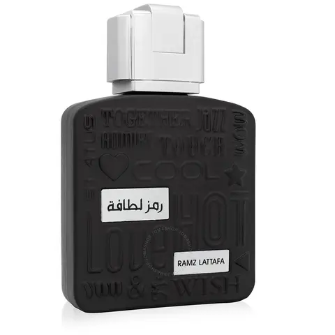 Ramz Silver by Lattafa EDP Spray, 3.4oz