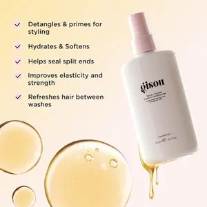 Gisou  Honey Infused Leave-In Conditioner autumn and co Haircare Hydrating