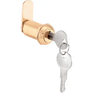 Prime Line U 9953 Drawer Cabinet Lock- Stainless Steel Face