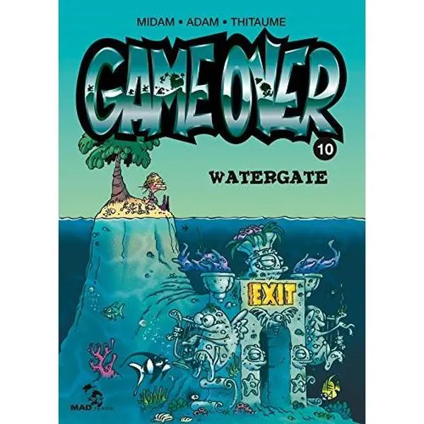 USED-Game Over - Tome 10: Watergate by Midam (Hardcover)
