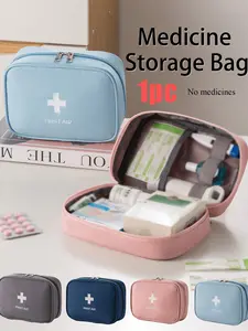 Portable First Aid Kit, Medication Storage Bag, Multi-Functional Medical Pack, Durable Travel Medicine Organizer, Ideal for Outdoor Activities, Emergency Kit