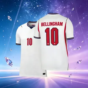 2026 England National Home 10# Bellingham Short Sleeve Soccer Jersey Fans Version Breathable