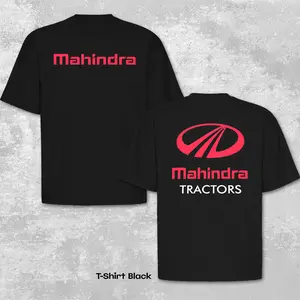 Mahindra Tractor Graphic T-Shirt, Farming Equipment Tee, Heavy Equipment Workwear Shirt, Country Lifestyle Apparel, Blue Collar Pride Streetwear, Vintage Farm Graphic Tee For Men and Women, Premium Cotton Multicolor Oversized Fit, USA Style S–5XL