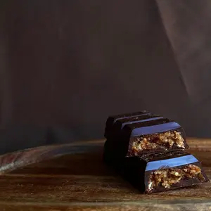 Craft Dark Chocolate with a Hazelnut Medjool Date Center - 4.5 oz King Size