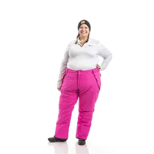Pull On Plus Size Snow Pant | Pink