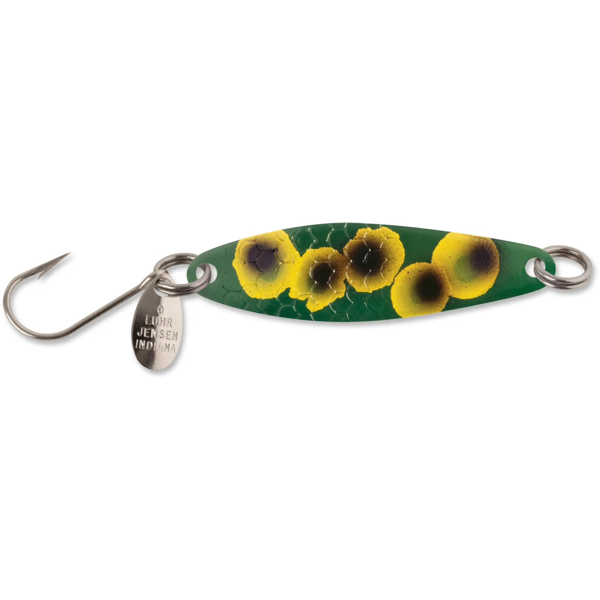Needlefish Thin-Blade Spoon, 2 1/2 inch Metal Fishing Lure with Flipper Tail for Better Slow Trolling Performance, Copper Finish, Exceptional Trolling Performance