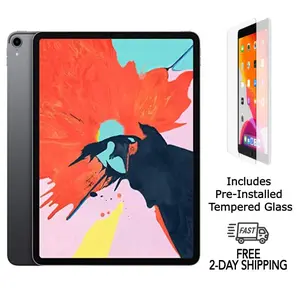 Refurbished Apple iPad Pro 12.9" (3rd Gen) (WiFi Only) - Acceptable Condition w/ Pre-Installed Tempered Glass & 1 Year Warranty