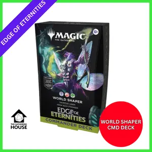 Edge of Eternities Commander Deck - World Shaper - Commander: Edge of Eternities (EOC) - MTG - Magic the Gathering - Shipped Sealed
