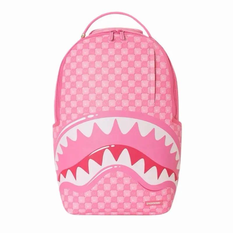 SPRAYGROUND PINK NEW CHECK BACKPACK