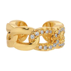 Disco Link Ear Cuff