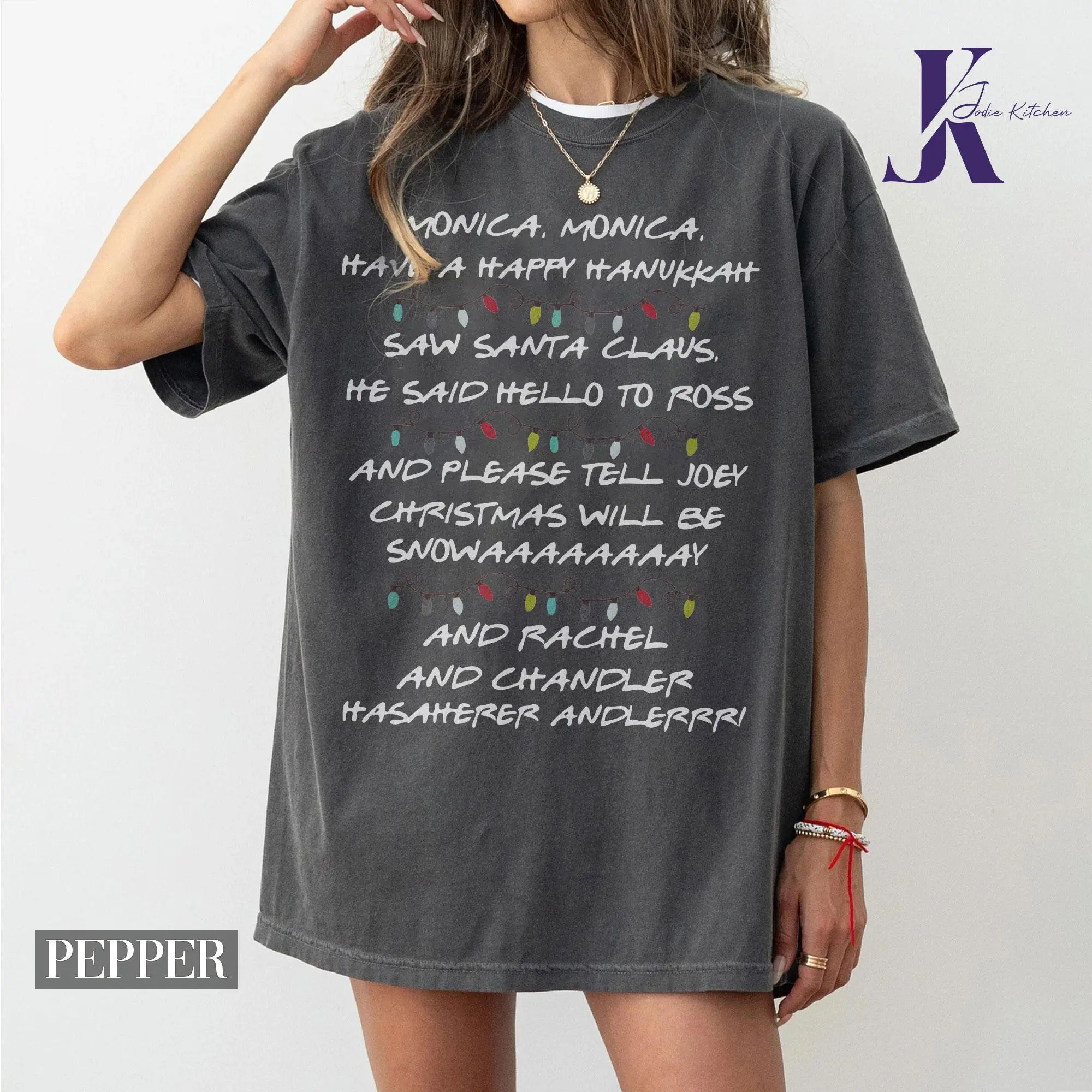 Could I be any more Festive Sweatshirt, Phoebe's Song, Friends Inspired Holidad Sweatshirt & Hoodie, Friends movie Shirt, Chirstmas Sweatshirt Casual