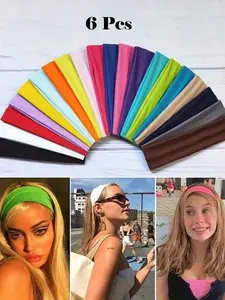6pcs-Random-Colors-Sports-Headbands-Yoga-Fitness-Sweatband-Non-Slip-Absorbing-Hair-Band-Tennis-Headscarf