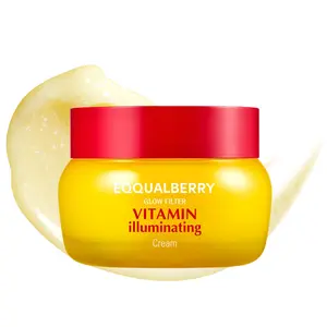 EQQUALBERRY Vitamin illuminating Cream All-in-One Solution to Brighten, Strengthen the Skin Barrier.