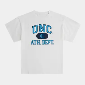 EE UNC Athletic Dept Graphic T-Shirt – Vintage Varsity Style Unisex Oversized Cotton Tee