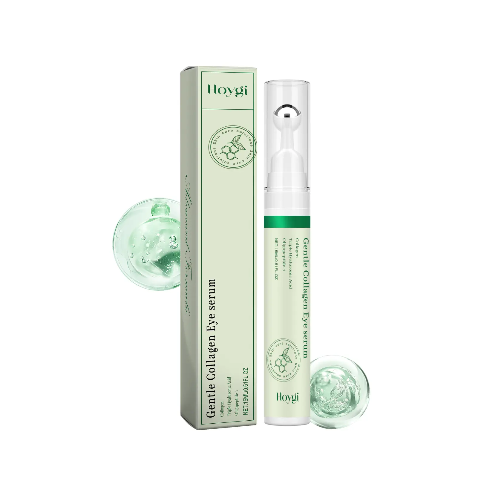 Collagen Eye Essence, Hydrating Repair Eye Skin Brightening And Firming Ball Essence