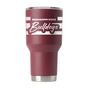 Mississippi State 30oz State Script Tumbler