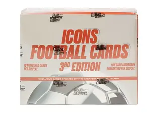 2026 Club Legacyz Icons Soccer Third Edition Hobby Box