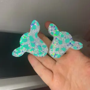 (2) teal cow vent freshies Freshener Scent Aroma Fragrance car air Highly Scented