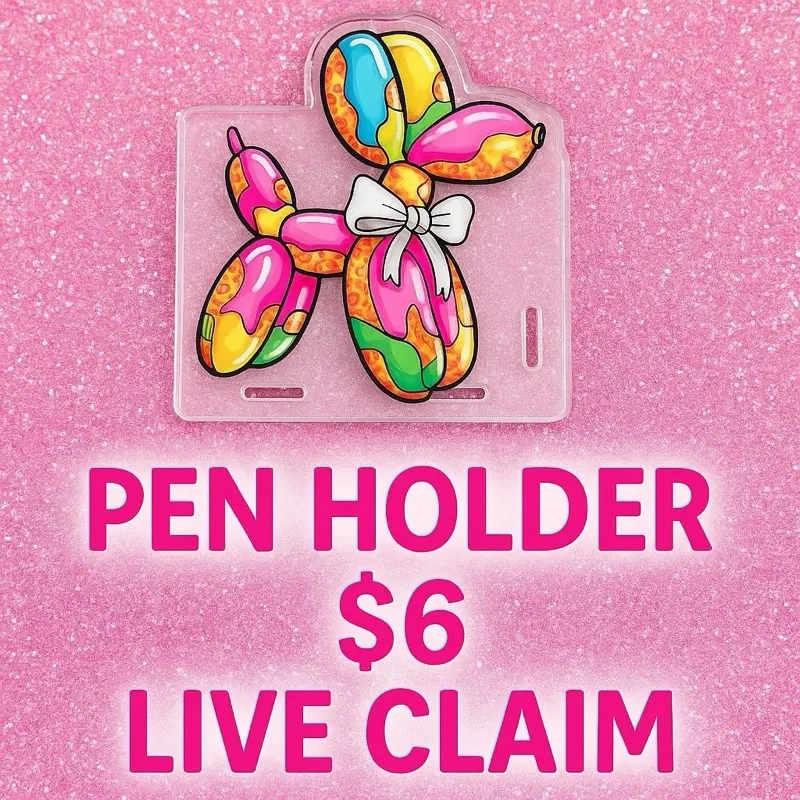 Pen holder claim unique different design claim during live