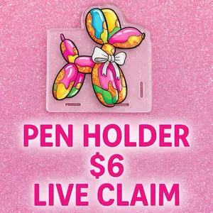Pen holder claim unique different design claim during live