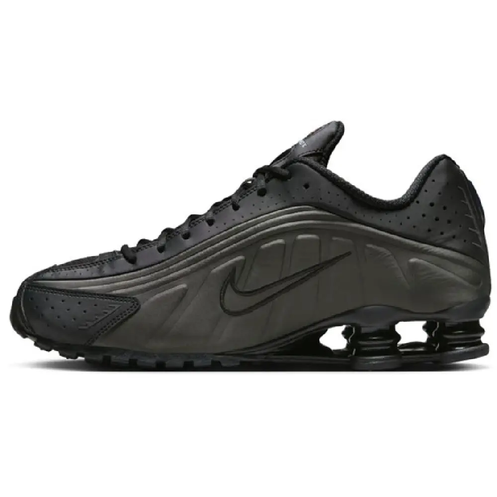 Men's Nike Shox R4 Black/Black-Black (HQ1988 001) Men's Nike Shox R4 Black/Black-Black (HQ1988 001)