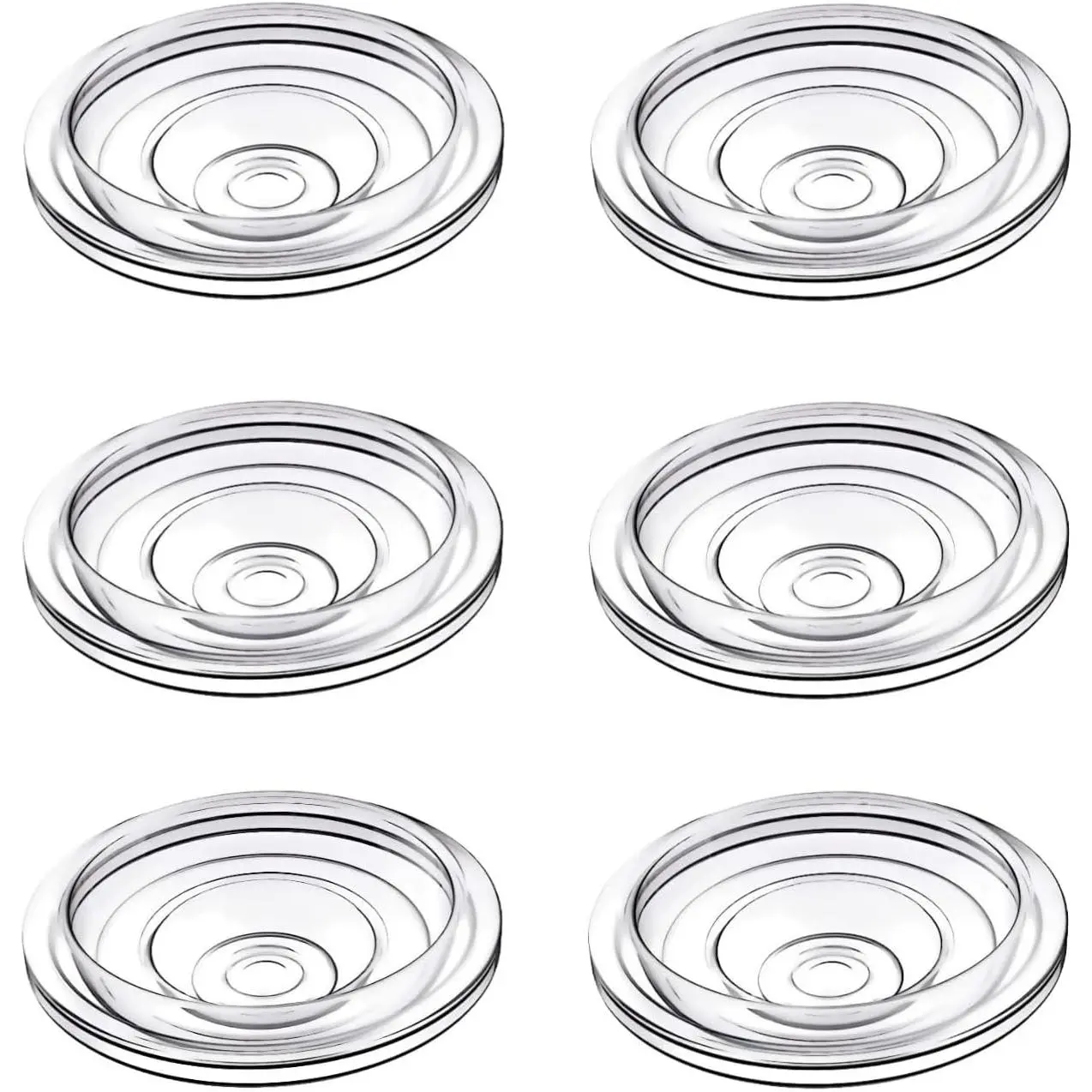 Silicone Diaphragm - 6 pcs