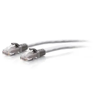 C2G C2G30114 4ft (1.2m) Cat6a Snagless Unshielded (UTP) Slim Ethernet Patch Cable - Gray