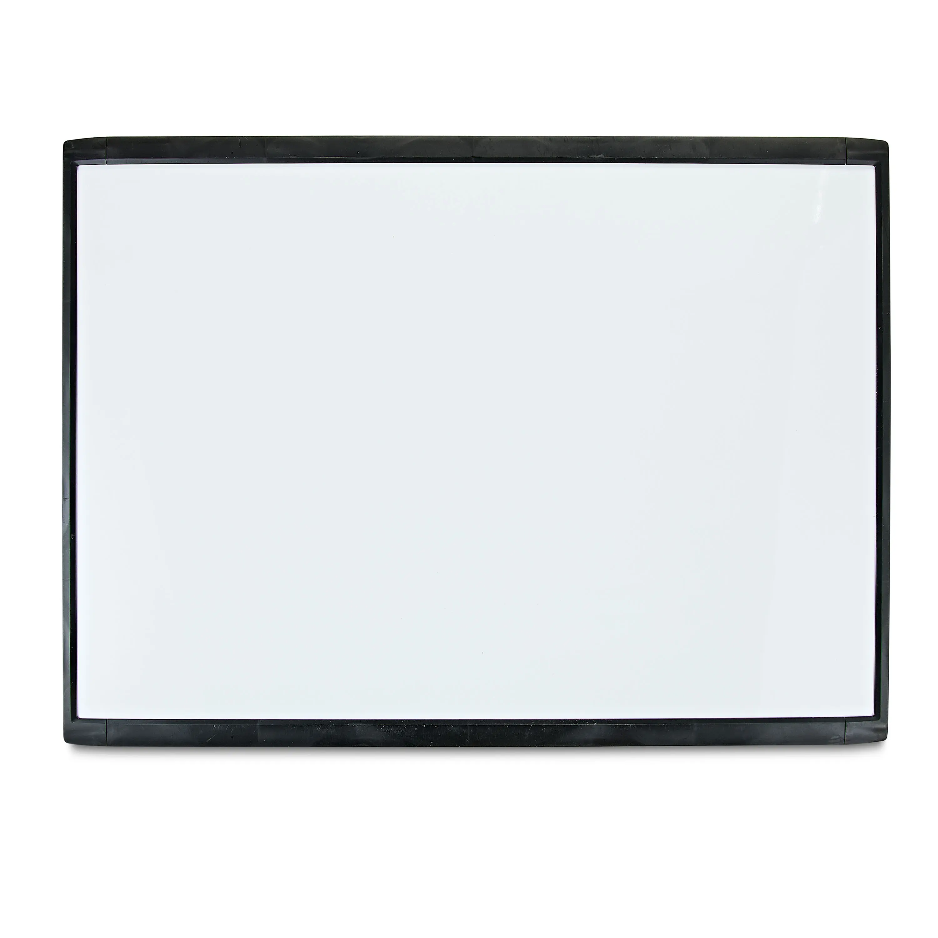 Pen+Gear Magnetic Dry Erase Board, Black, Height 17" x Width 23" x Depth 0.65"