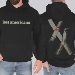 [SHIP FROM US] SALE! Machine Gun Kelly MGK Lost Americana Tour 2025 2026 Merch XX Hoodie