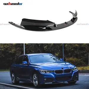 2012-2018 BMW F30 3 Series M Sport Version - Carbon Fiber Front Bumper Lip Spoiler fathersdaygift fathersdaygift