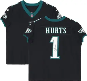 Jalen Hurts Philadelphia Eagles Autographed Nike Black Elite Jersey with "SB LIX MVP" - Inscription - Fanatics Authentic Certified